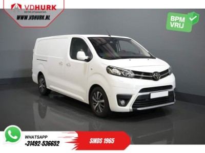 Toyota PROACE Worker 2.0 D-4D 180 pk Aut. L3 2x Schuifdeur/ Adapt. Cruise/ Alarm III/ Standkachel/ Stoelverw./ Keyless/ Climate/ CarPlay/ Camera