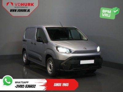 Toyota PROACE CITY 1.5 130 pk Aut. BPM VRIJ! LED/ Virtual.Cockpit/ 3 pers./ Carplay/ Camera/ Climate/ PDC/ Cruise