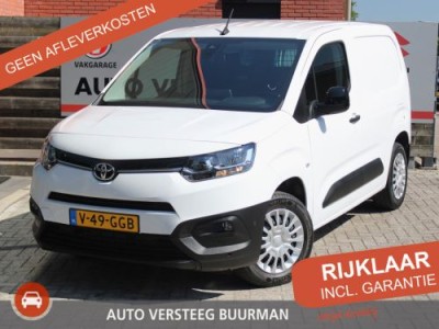 Toyota PROACE CITY 1.5 D-4D Live tot 10 Jaar Garantie!* 2 Passagiersstoelen Voor, Parkeersensoren Voor en Achter, Carplay/Android Auto, Cruise Control, Airco .