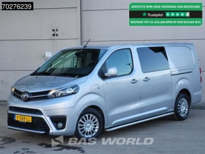 Toyota ProAce 180pk Long Dubbel Cabine Automaat L3H1 2x Schuifdeur Trekhaak Camera Airco Cruise L3 4m3 Airco Dubbel cabine Trekhaak Cruise control