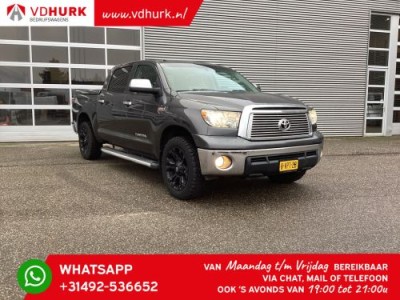 Toyota Tundra 5.7 V8 385 pk Platinum CrewMax Aut. 4x4 Prins/ LPG/ Leder/ Pano/ 3.5t Trekverm./ 20 LMV/ Climate/ Elek. Stoelen/ Stoelverw.