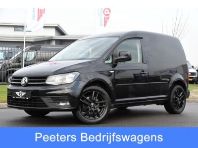 Volkswagen Caddy 1.6 TDI L1H1 Black Edition Cruise, Airco, 75PK, Sensoren, Voorruit verwarming, Uniek!