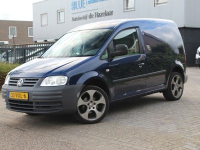 Volkswagen Caddy 2.0 SDI 70PK â mooie auto 123.888KM NAP â blauw metallic