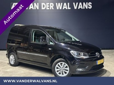 Volkswagen Caddy 2.0 TDI 102pk Automaat L1H1 Euro6 Airco | Camera | 1500kg Trekhaak cruisecontrol, parkeersensoren, achterklep, lichtmetalen velgen