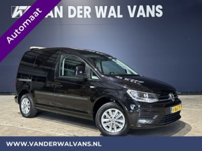 Volkswagen Caddy 2.0 TDI 102pk Automaat L1H1 Euro6 Airco | Camera | Trekhaak | Cruisecontrol Parkeersensoren, Achterklep