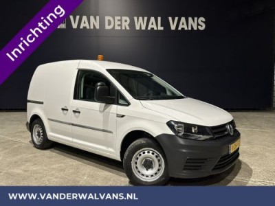 Volkswagen Caddy 2.0 TDI 102pk **BPM VRIJ voor de Ondernemer** L1H1 inrichting Euro6 Airco | Navigatie | Cruisecontrol Apple Carplay, Android Auto, 1500kg Trekhaak, Parkeersensoren