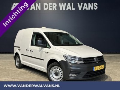 Volkswagen Caddy 2.0 TDI **BPM VRIJ voor de Ondernemer** L1H1 inrichting Euro6 Airco | Navigatie | Camera | Cruisecontrol | Trekhaak parkeersensoren, Apple Carplay, Android auto, verwarmde vooruit