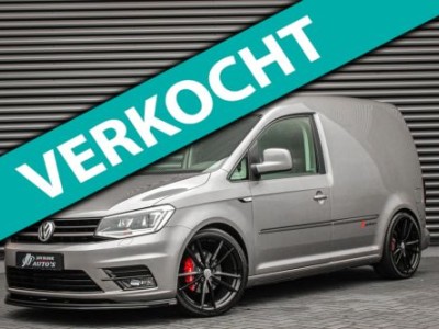 Volkswagen Caddy 2.0 TDI L1H1 BMT Exclusive Edition / 187PK / R-LINE / DSG / LEDEREN BEKLEDING / NIEUWSTAAT / ACC / STOELERWARMING