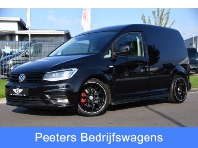 Volkswagen Caddy 2.0 TDI L1H1 Black PB Edition Adaptieve Cruise, Sensoren, Carplay, Automaat, 102PK, Multimedia, LED, UNIEK!