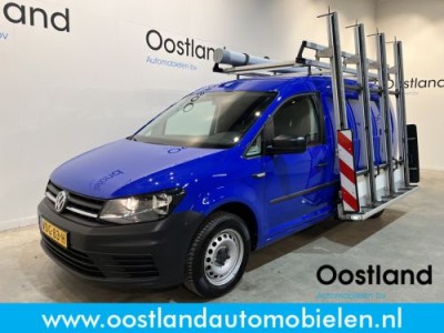 Volkswagen Caddy 2.0 TDI Maxi Van Den Born Glasresteel / Euro 6 / Airco / Glastransporter / Trekhaak / PDC / Cruise Control / Imperiaal / Navigatie / 53.500 KM !!