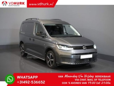 Volkswagen Caddy Cargo 2.0 TDI 125 pk Aut. 2x Schuifdeur/ LED/ Adapt. Cruise/ Standkachel/ Camera/ LMV/  Stoelverw./ CarPlay