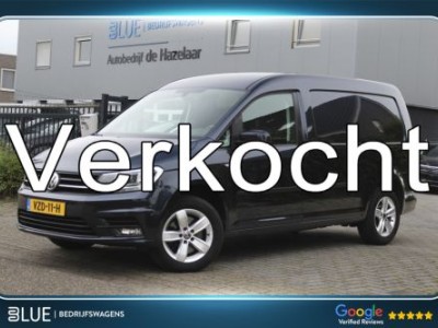 Volkswagen Caddy Maxi 2.0 TDI 150PK Euro6 DSG-automaat Highline â navigatie â camera â blauw metallic