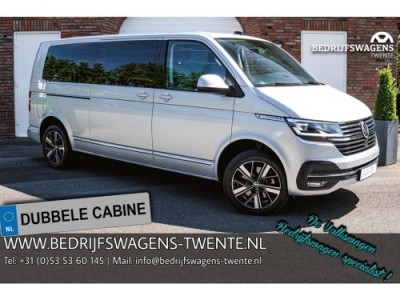 Volkswagen Caravelle T6.1 2.0 TDI 204 PK DSG L2H1 A-KLEP FULL OPTIONS DUB/CAB ACC | LED | Leder | Side Assist | Privacy glass |