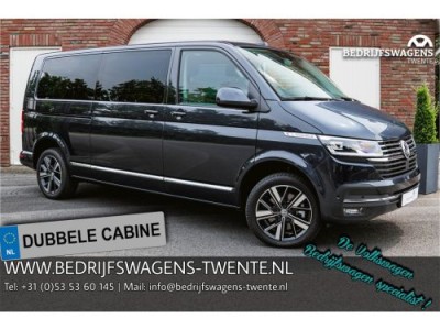 Volkswagen Caravelle T6.1 2.0 TDI 204 PK DSG L2H1 DUB/CAB A-KLEP ACC | LED | Leder | Side Assist | Privacy glass |