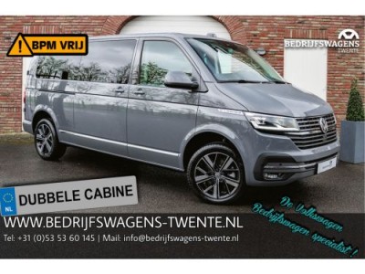 Volkswagen Caravelle T6.1 2.0 TDI 204 PK DSG L2H1 A-Deuren DUB/CAB ACC | LED | Leder | Apple Carplay/ Android Auto | Privacy glass |