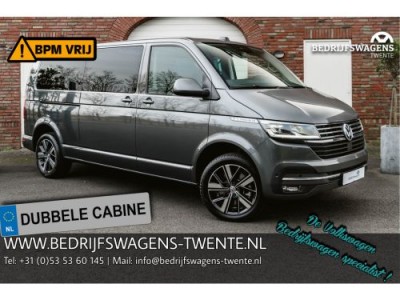 Volkswagen Caravelle T6.1 2.0 TDI 204 PK DSG L2H1 A-KLEP DUB/CAB ACC | LED | Leder | Side Assist | Privacy glass |