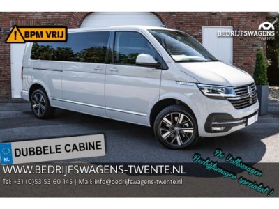 Volkswagen Caravelle T6.1 2.0 TDI 204 PK DSG L2H1 DUB/CAB A-Klep ACC | LED | Leder |  | Privacy glass |