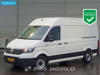 Volkswagen Crafter 140pk Automaat L3H3 Dubbele Schuifdeur ACC Airco Trekhaak Standkachel CarPlay L2H2 11m3 Airco Trekhaak