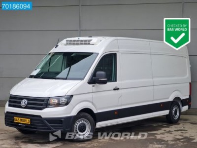 Volkswagen Crafter 140pk Automaat L4H3 Koelwagen Thermo King V-200 MAX 230V stekker Kühlkasten Koel Koeler Airco Cruise Camera 12m3 Airco Cruise co