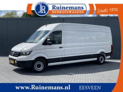 Volkswagen Crafter 2.0 TDI 140 PK AUTOMAAT / L4H3 / 1e EIG. / AIRCO / CRUISE / GEVEERDE STOEL / TREKHAAK / 3000 KG AHG