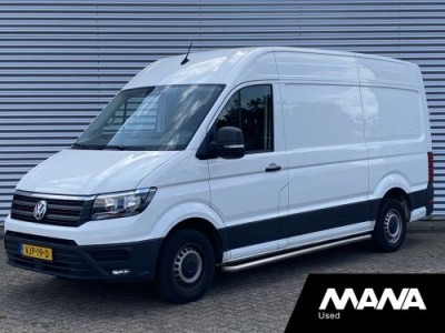 Volkswagen Crafter 2.0 TDI 140PK L3H3 Airco Sidebars Trekhaak Sensoren Cruise Navi Bluetooth Car-Play 12V USBC