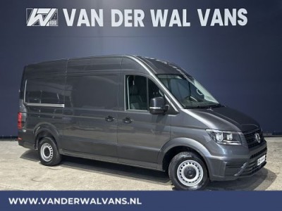 Volkswagen Crafter 2.0 TDI 140pk Achterwiel aandrijving L3H3 L2H2 Euro6 Airco | Camera | Navigatie | 3000kg Trekhaak Apple carplay, Android auto, parkeersensoren, bijrijdersbank