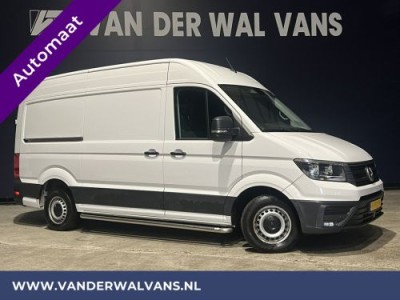 Volkswagen Crafter 2.0 TDI 140pk Automaat L3H3 L2H2 Euro6 Airco | 2x Zijdeur | 3000kg Trekhaak Cruisecontrol, parkeersensoren, verwarmde voorruit, sidebars