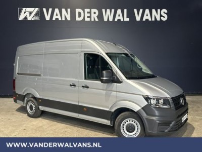 Volkswagen Crafter 2.0 TDI 140pk L3H2 Euro6 Airco | Navigatie | Apple Carplay | 3000kg Trekhaak android auto, bijrijdersbank