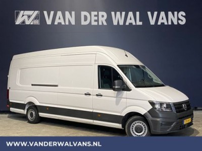 Volkswagen Crafter 2.0 TDI 140pk L5H4 L4H3 Euro6 Airco | 3000kg Trekvermogen | Parkeersensoren | apple carplay 270gr deuren, bluetooth telefoonvoorbereiding