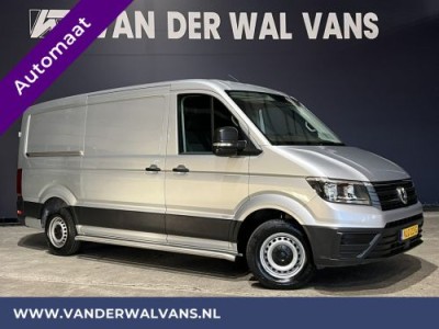 Volkswagen Crafter 2.0 TDI 141pk Automaat L3H2 L2H1 Euro6 Airco | 2x Zijdeur | Camera | Navigatie Apple Carplay, Android Auto, Cruisecontrol, Bijrijdersbank, 3000kg trekvermogen