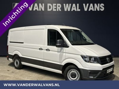 Volkswagen Crafter 2.0 TDI 141pk **BPM VRIJ voor de Ondernemer** L3H2 L2H1 inrichting Euro6 Airco | Navigatie | Camera | Apple Carplay Android Auto, Parkeersensoren, Bijrijdersbank