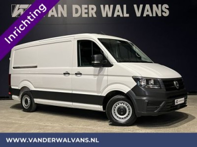 Volkswagen Crafter 2.0 TDI 141pk L3H2 L2H1 inrichting Euro6 Airco | Camera | Apple Carplay | Android Auto | Parkeersensoren Bijrijdersbank, 3000kg trekvermogen