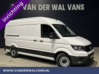 Volkswagen Crafter 2.0 TDI 141pk L3H3 L2H2 inrichting Euro6 Airco | Camera | Apple Carplay | 3000kg Trekhaak Android Auto, Cruisecontrol, Parkeersensoren, Verwarmde voorruit