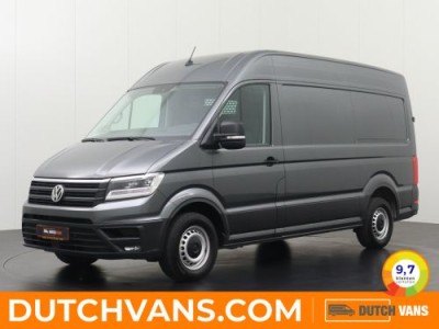 Volkswagen Crafter 2.0TDI 177PK L3H3 | 3500Kg Trekhaak | Led | Navigatie | Camera | Cruise | 3-Persoons | Betimmering