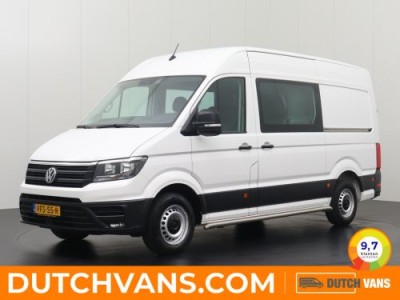 Volkswagen Crafter 2.0TDI 177PK L3H3 Dubbele Cabine Highline | 6-Persoons | Navigatie | 3000Kg Trekhaak | Dubbele Schuifdeur