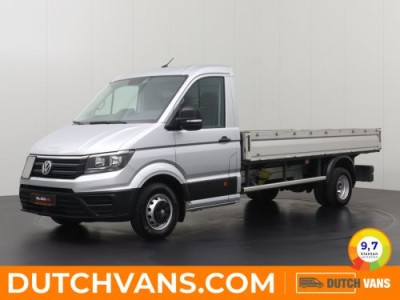 Volkswagen Crafter 2.0TDI 177PK OpenLaadbak Dubbellucht | Trekhaak | Airco | Navigatie | Airco | 3-Persoons