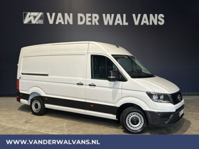 Volkswagen Crafter 2.0 TDI 177pk L3H3 (Oude L2H2) Euro6 Airco | 3000kg Trekhaak | Camera | Apple Carplay Android auto, bijrijdersbank