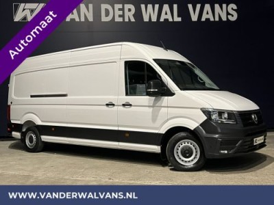 Volkswagen Crafter 2.0 TDI Automaat L4H3 L3H2 Euro6 Airco | Navigatie | Cruisecontrol | Camera apple carplay, android auto, parkeersensoren, bijrijdersbank, 270 gr. achterdeuren