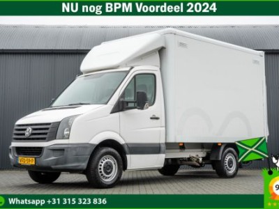 Volkswagen Crafter 2.0 TDI | Bakwagen met laadklep | A/C | Cruise | Standkachel | 3-Persoons