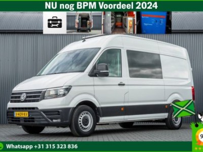 Volkswagen Crafter 2.0 TDI L3H2 | Euro 6 | 140 PK | Cruise | Airco | Inrichting | Standkachel