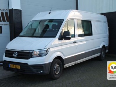 Volkswagen Crafter 2.0 TDI L4H3 Dubbele Cabine EURO 6 - Airco - Navi - Cruise - â¬ 22.950,- Excl.