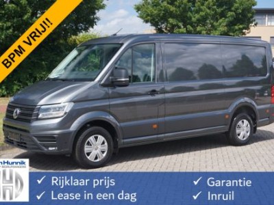 Volkswagen Crafter 35 177PK L3H2 AUT Facelift BPM VRIJ!! 13 Navi, Camera, Gev. Stoel, LED!! NR. 755