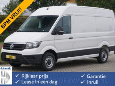 Volkswagen Crafter 35 177PK L3H3 AUT BPM VRIJ!! Airco, Navi, Camera, Cruise, Gev. Stoel 270Gr Deur!! NR. 267