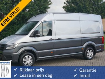 Volkswagen Crafter 35 177PK L3H3 AUT BPM VRIJ!! Navi, Cam, ACC, LED, 2x Schuifdeur, Dual Tone Lak!! NR. 873