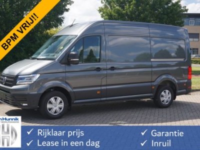 Volkswagen Crafter 35 177PK L3H3 AUT BPM VRIJ!! Navi, Cam, ACC, LED, 2x Schuifdeur!! NR. 130