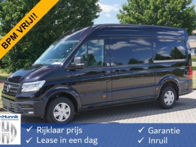 Volkswagen Crafter 35 177PK L3H3 AUT BPM VRIJ!! Navi, Cam, ACC, LED, 2x Schuifdeur!! NR. 163