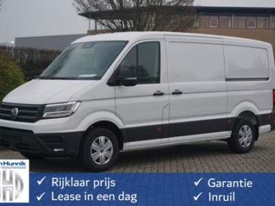 Volkswagen Crafter 35 2.0 177 L3H2 AUT Facelift 13 Navi, Cam, Gev. Stoel, LED, 2x Schuifdeur!! NR. 727