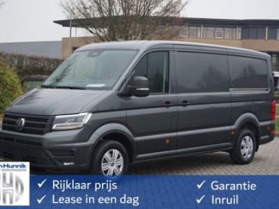 Volkswagen Crafter 35 2.0 177 L3H2 AUT Facelift 13 Navi, Cam, Gev. Stoel, LED, 2x Schuifdeur!! NR. 728