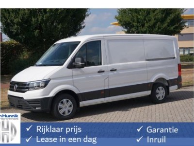 Volkswagen Crafter 35 2.0 177 L3H2 AUT Facelift 13 Navi, Cam, Gev. Stoel, LED, 2x Schuifdeur!! NR. 756