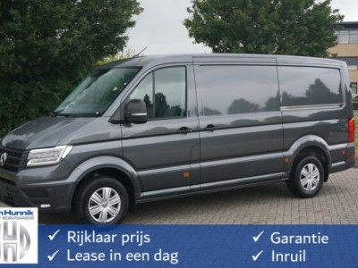 Volkswagen Crafter 35 2.0 177 L3H2 AUT Facelift 13 Navi, Cam, Gev. Stoel, LED, 2x Schuifdeur!! NR. T526*